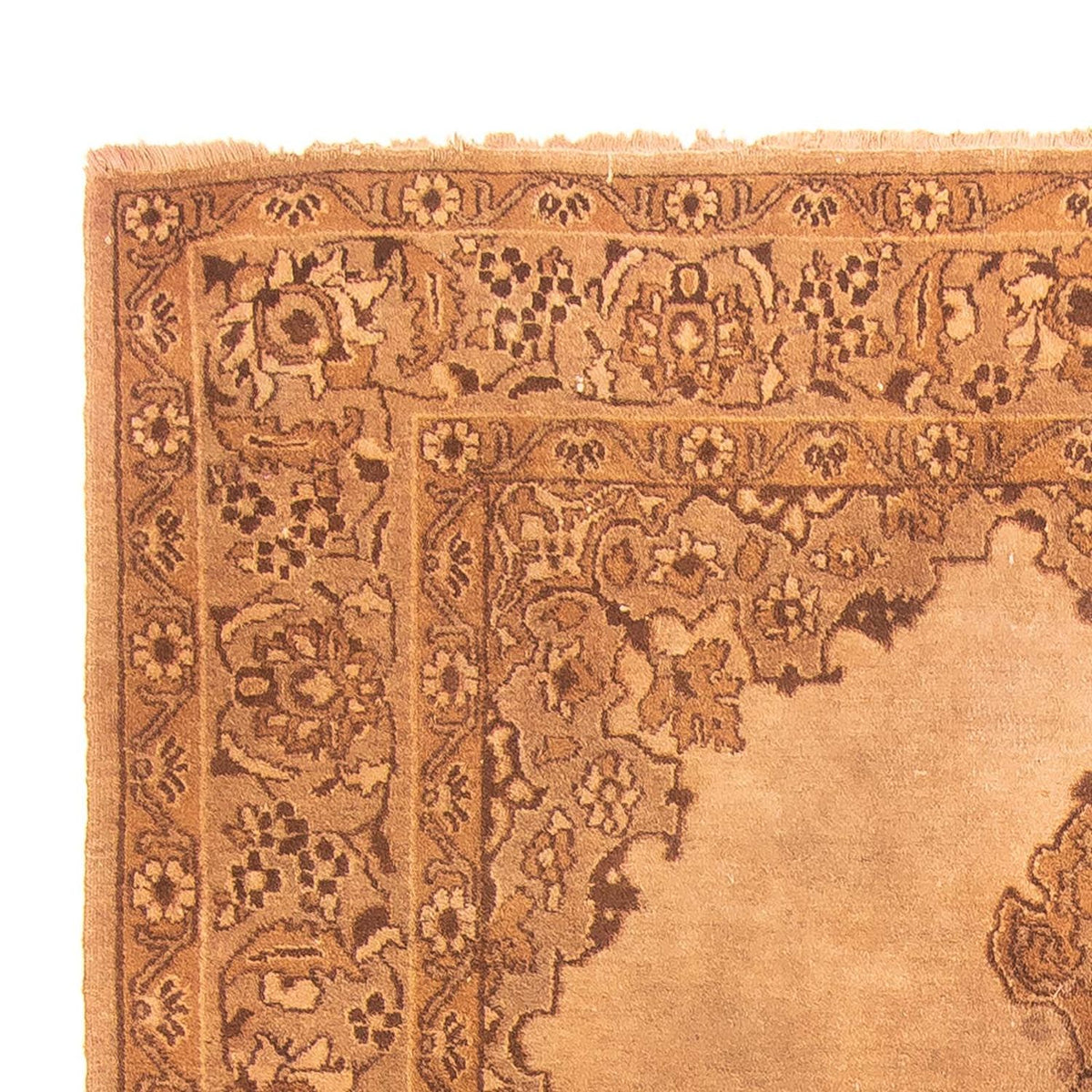 Dywan afgański - 213 x 150 cm - ciemny beż