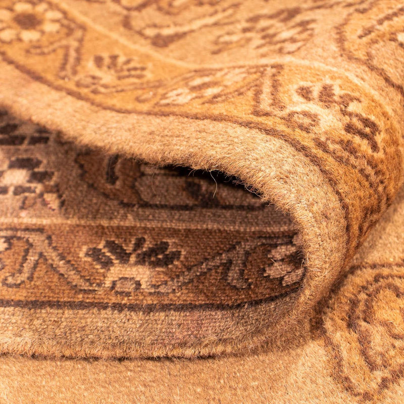 Dywan afgański - 213 x 150 cm - ciemny beż