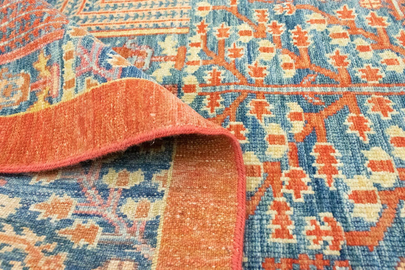 Designerski dywan - 267 x 219 cm - pomarańczowy