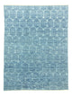 Designerski dywan - 303 x 243 cm - jasnoniebieski