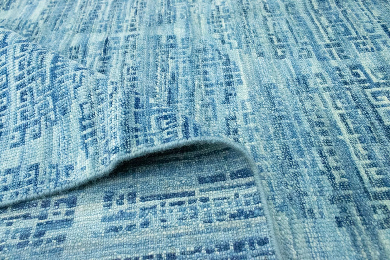 Designerski dywan - 303 x 243 cm - jasnoniebieski