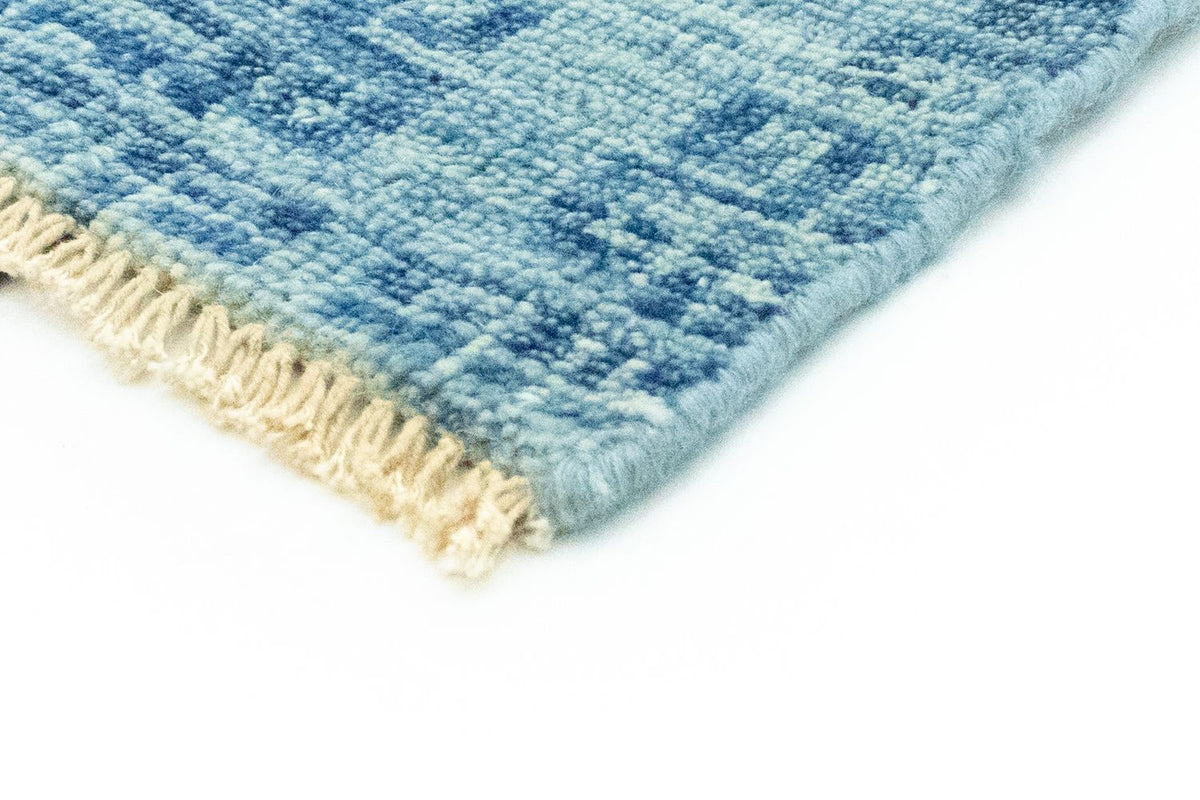 Designerski dywan - 303 x 243 cm - jasnoniebieski