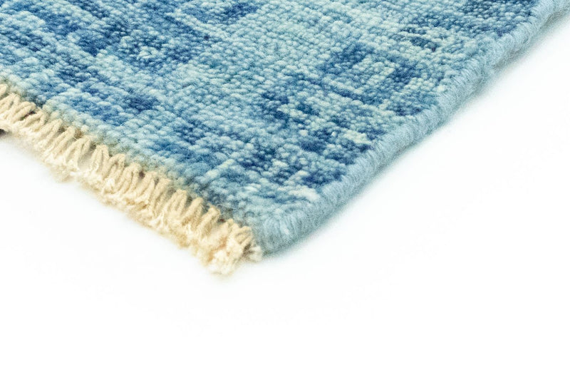 Designerski dywan - 303 x 243 cm - jasnoniebieski