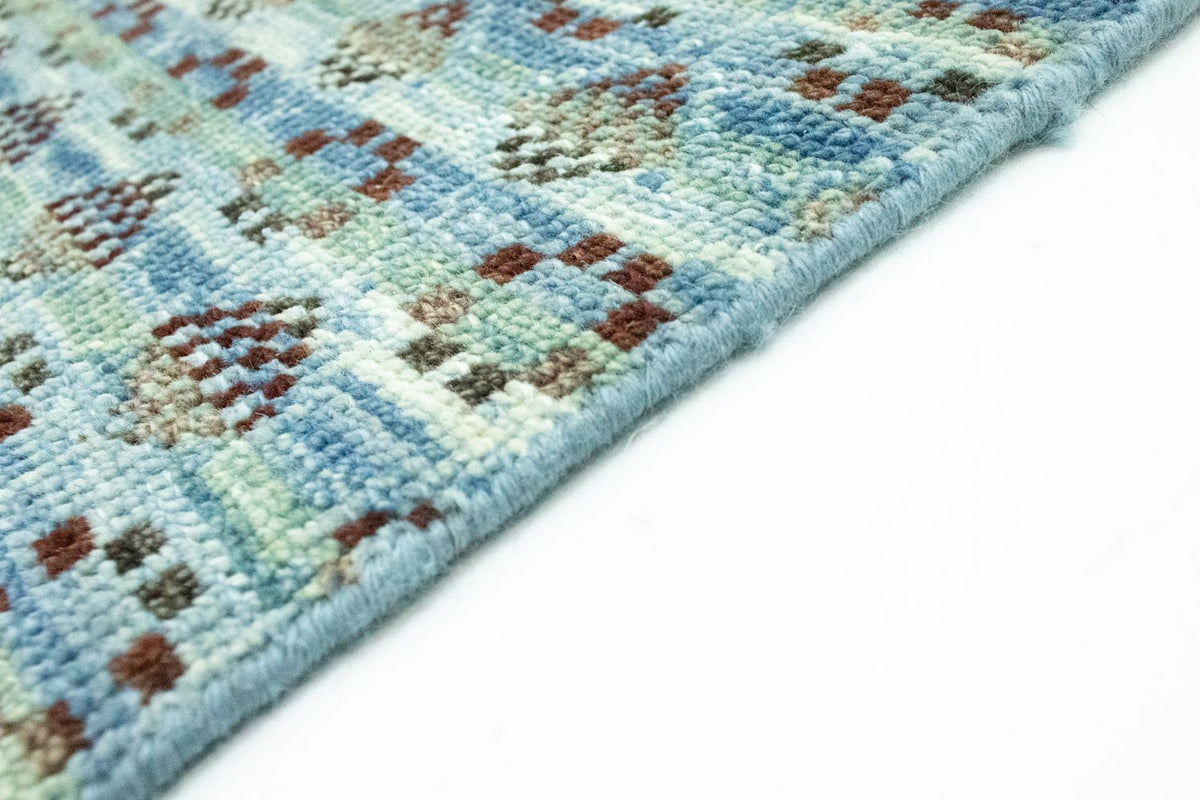 Designerski dywan - 270 x 244 cm - jasnoniebieski