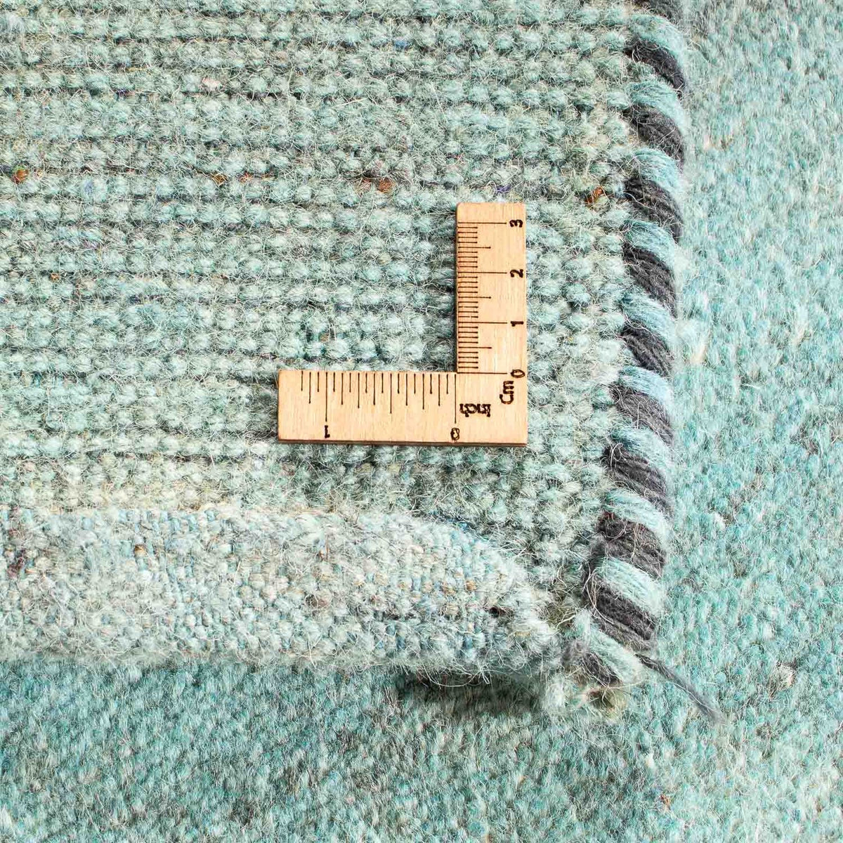 Dywan Gabbeh - Indus - 237 x 170 cm - jasnoniebieski