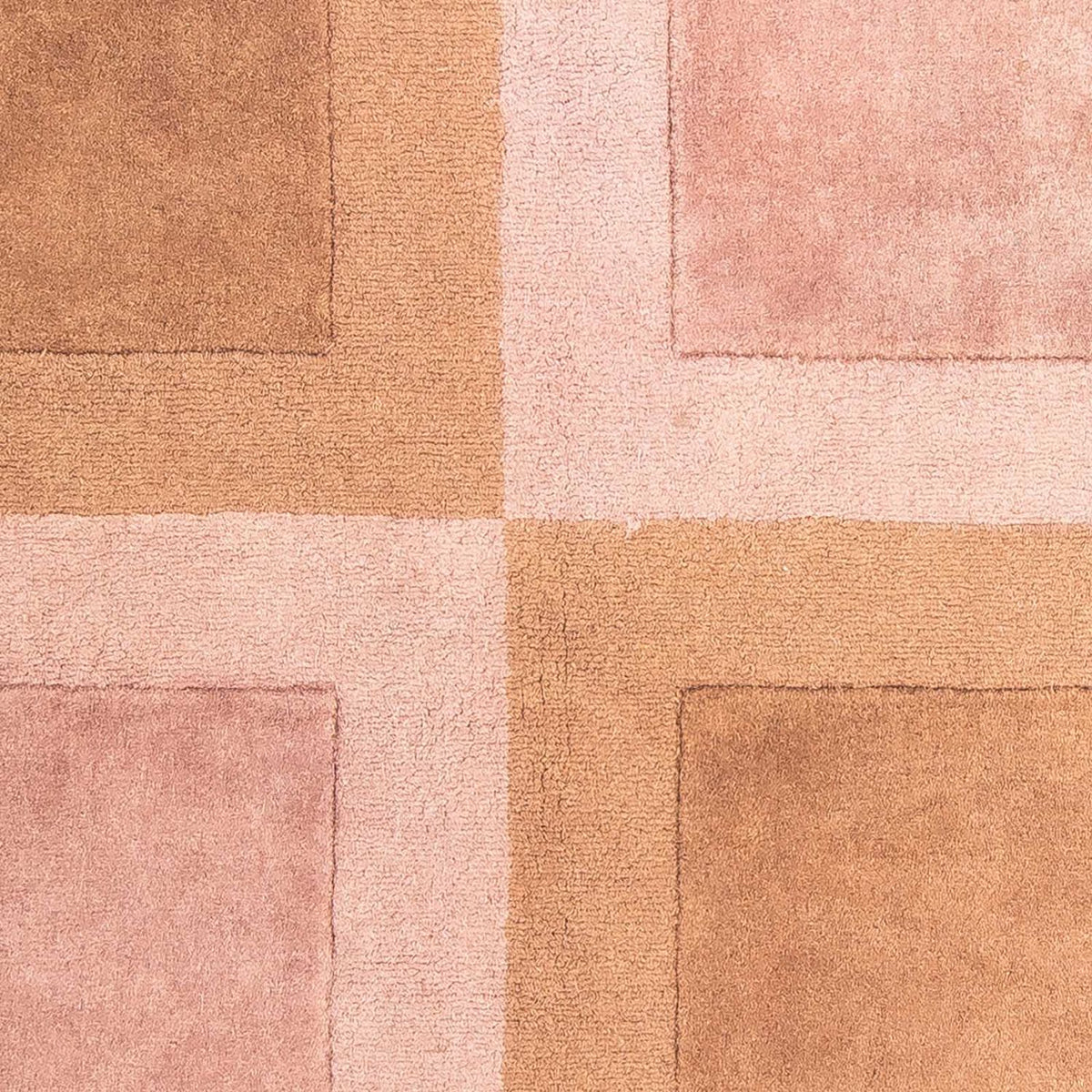 Dywan wełniany - 210 x 150 cm - fioletowy