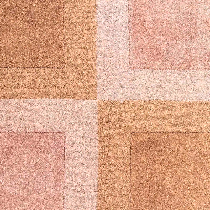 Dywan wełniany - 210 x 150 cm - fioletowy