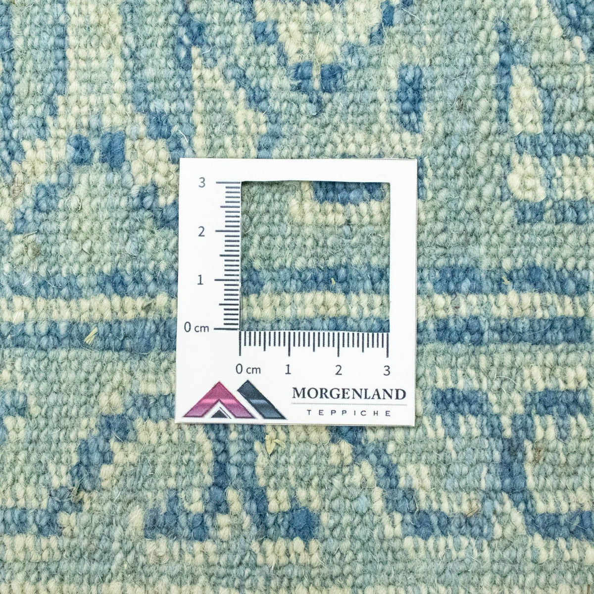 Designerski dywan - 301 x 258 cm - jasnoniebieski