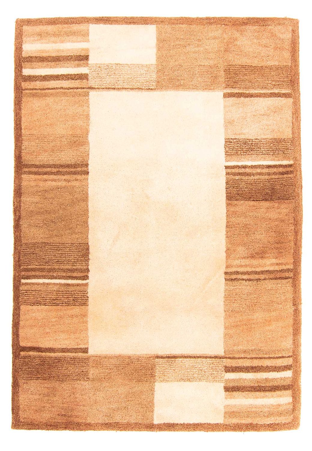 Dywan wełniany - 195 x 138 cm - fioletowy