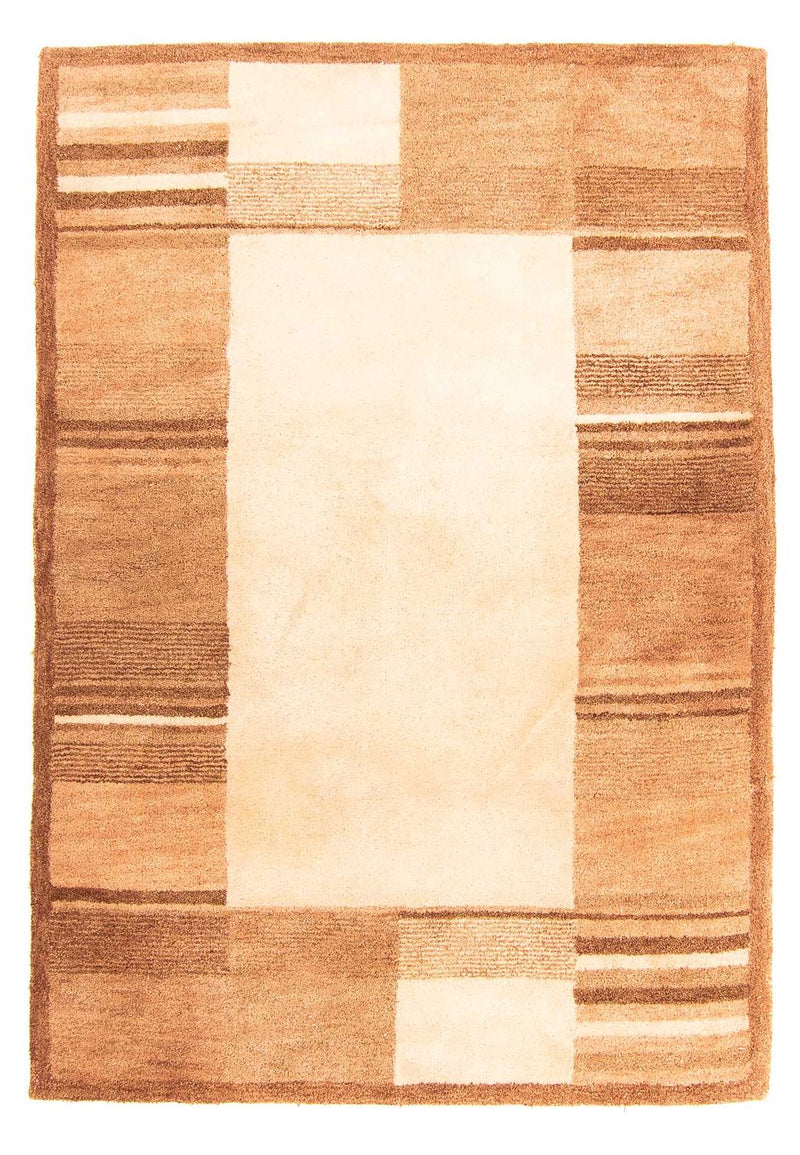 Dywan wełniany - 195 x 138 cm - fioletowy