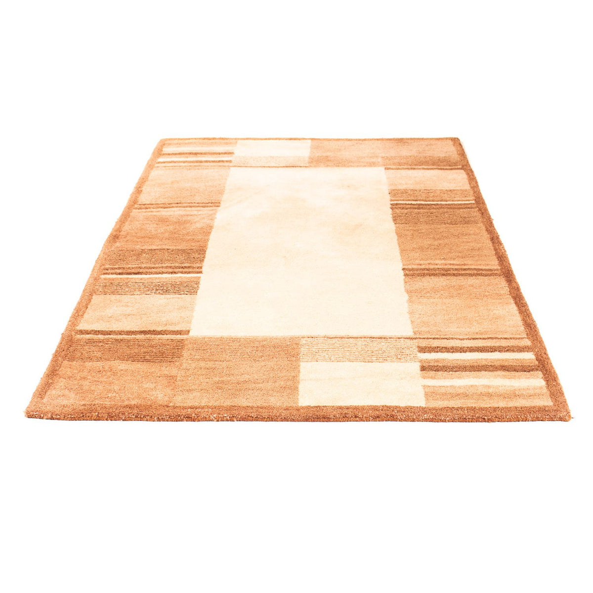 Dywan wełniany - 195 x 138 cm - fioletowy