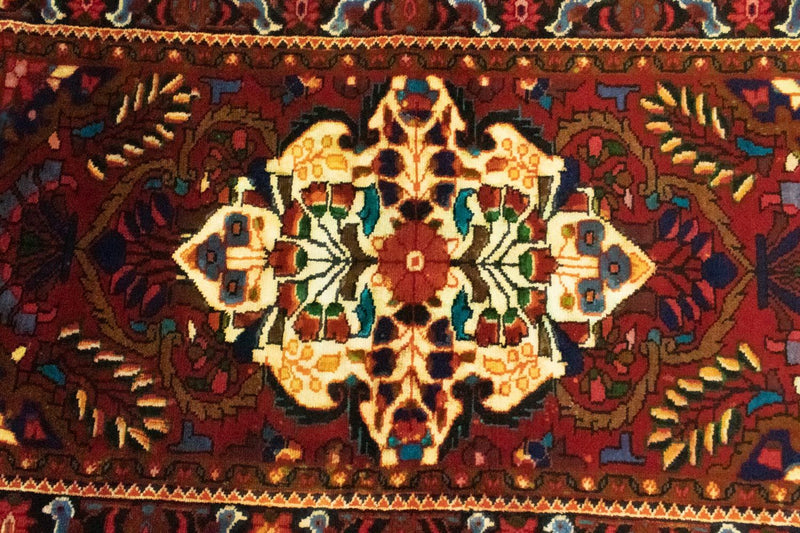 Perski dywan - Nomadyczny - 164 x 105 cm - czerwony