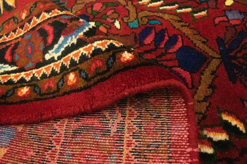 Perski dywan - Nomadyczny - 164 x 105 cm - czerwony