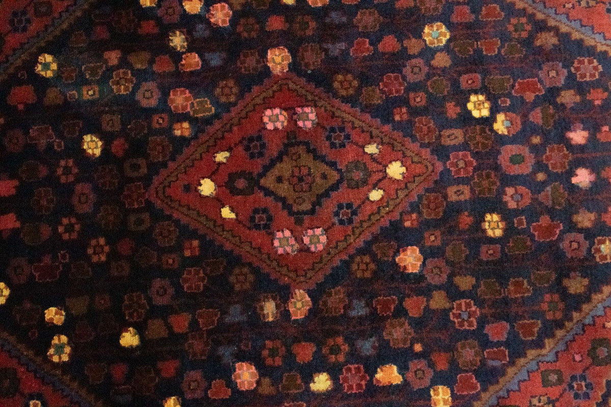 Perski dywan - Nomadyczny - 174 x 125 cm - niebieski