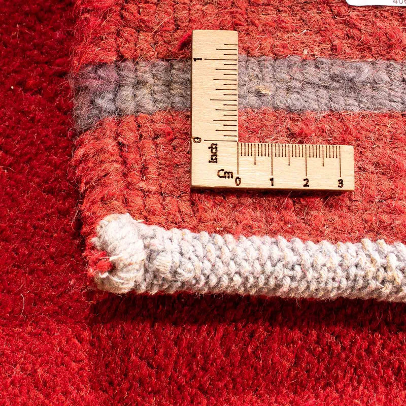 Dywan z Nepalu - 228 x 162 cm - czerwony