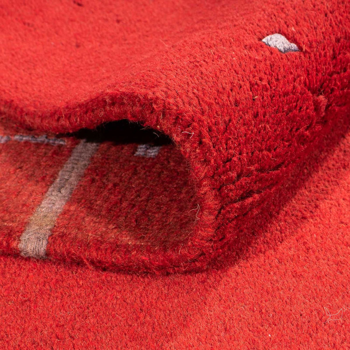 Dywan z Nepalu - 228 x 162 cm - czerwony