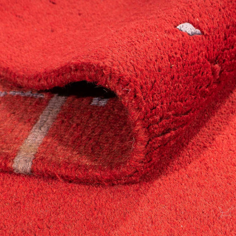 Dywan z Nepalu - 228 x 162 cm - czerwony