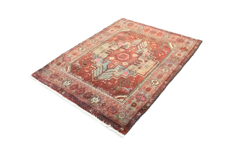 Perski dywan - Nomadyczny - 148 x 106 cm - pomarańczowy