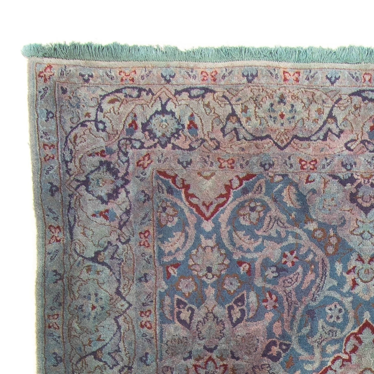 Dywan perski - Nain - Królewski - 196 x 120 cm - wielokolorowy