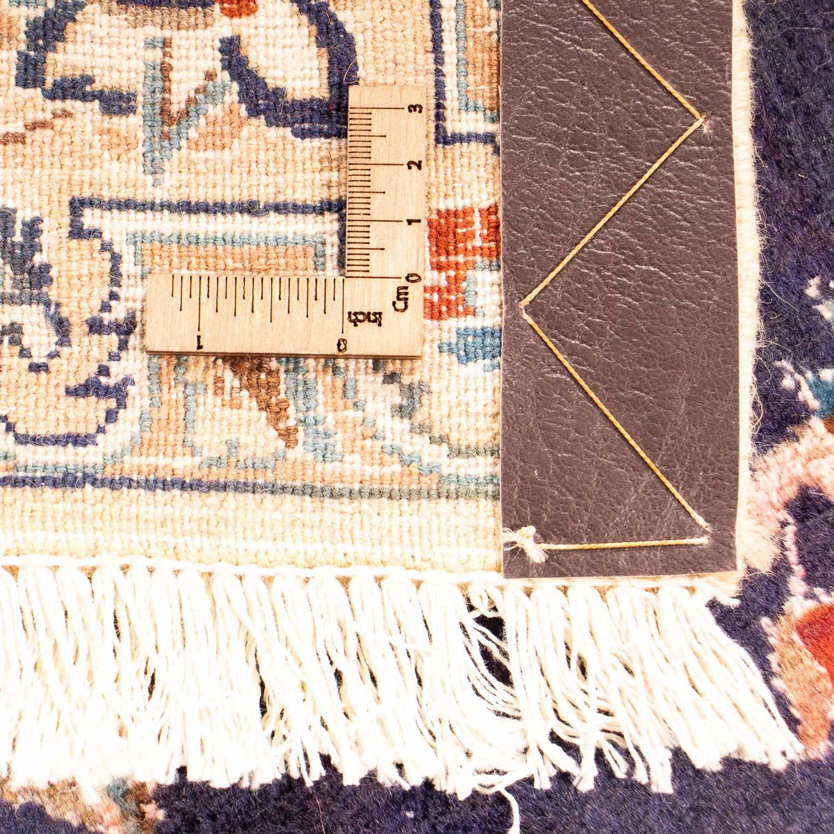 Dywan perski - Nain - Królewski - 197 x 129 cm - ciemnoniebieski