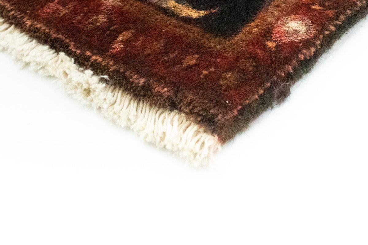 Dywan perski - Bijar - 206 x 135 cm - pomarańczowy