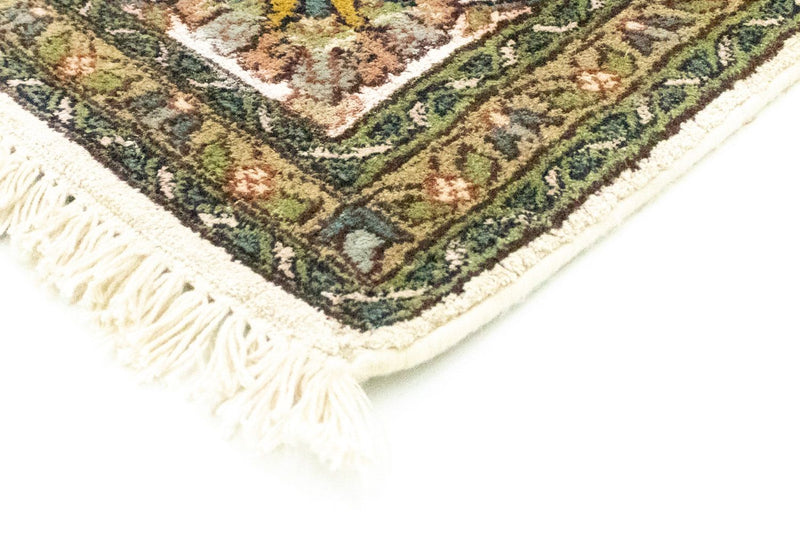 Jedwabny dywan - Kashmir Silk - 217 x 153 cm - beżowy