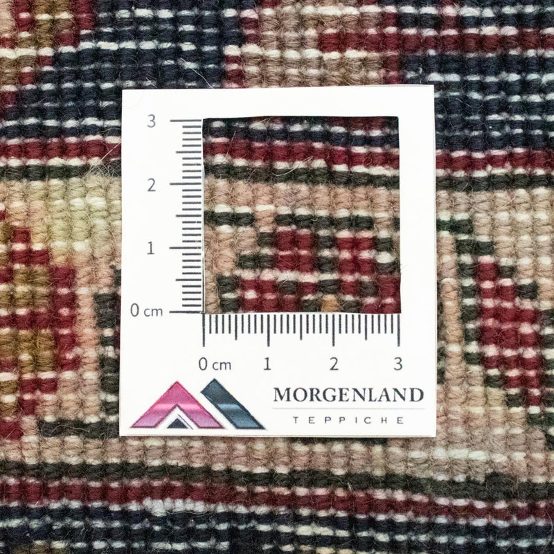 Perski dywan - Nomadyczny kwadratowy  - 109 x 105 cm - czerwony