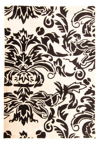 Dywan wełniany - 226 x 158 cm - beżowy