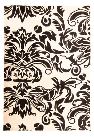 Dywan wełniany - 226 x 158 cm - beżowy