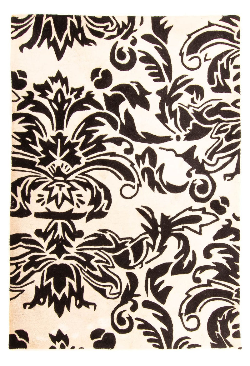 Dywan wełniany - 226 x 158 cm - beżowy