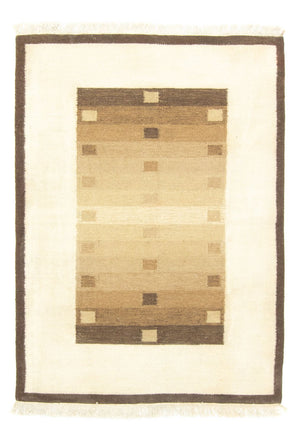 Dywan Kelim - modny - 195 x 140 cm - brązowy