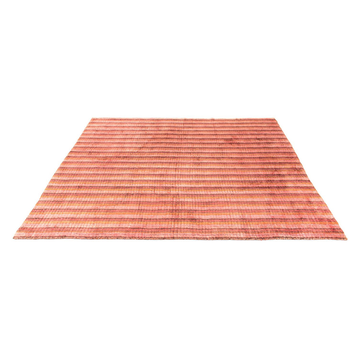 Dywan wiskozowy kwadratowy  - 197 x 197 cm - wielokolorowy