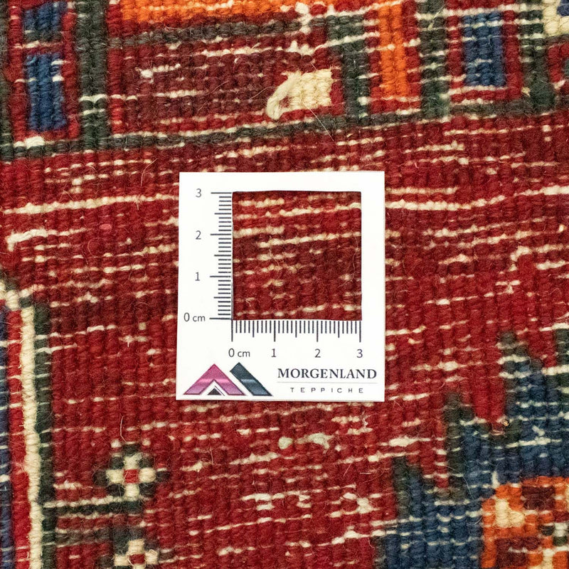 Perski dywan - Nomadyczny - 160 x 96 cm - czerwony