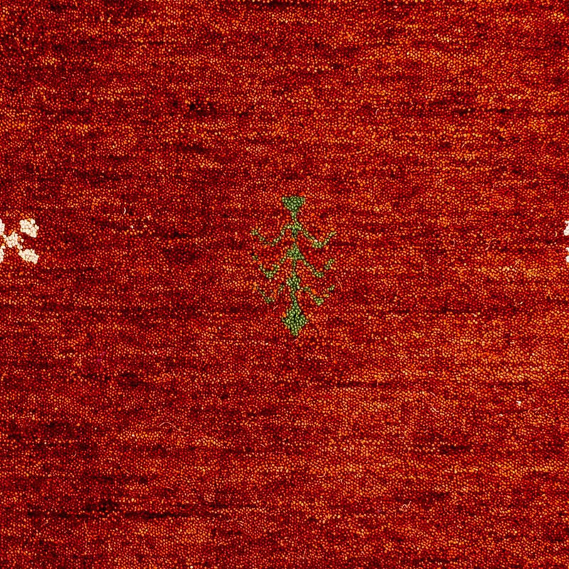 Dywan Gabbeh - Indus - 90 x 60 cm - ciemna czerwień