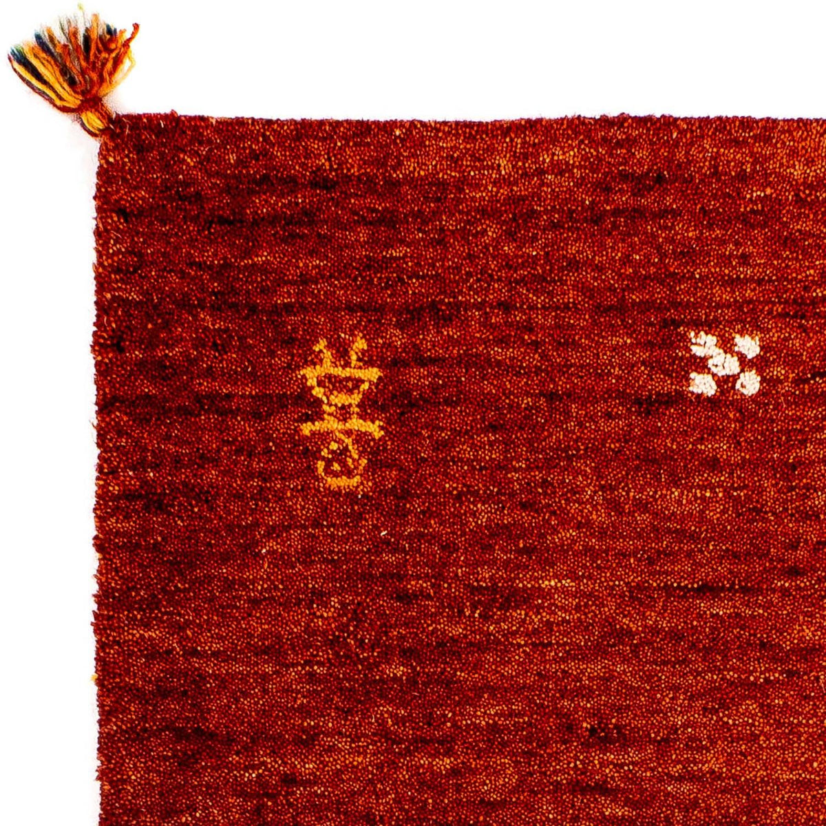 Dywan Gabbeh - Indus - 90 x 60 cm - ciemna czerwień