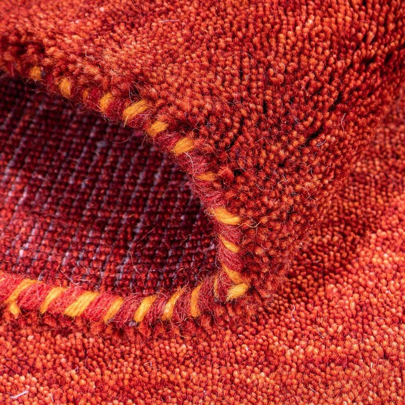 Dywan Gabbeh - Indus - 90 x 60 cm - ciemna czerwień