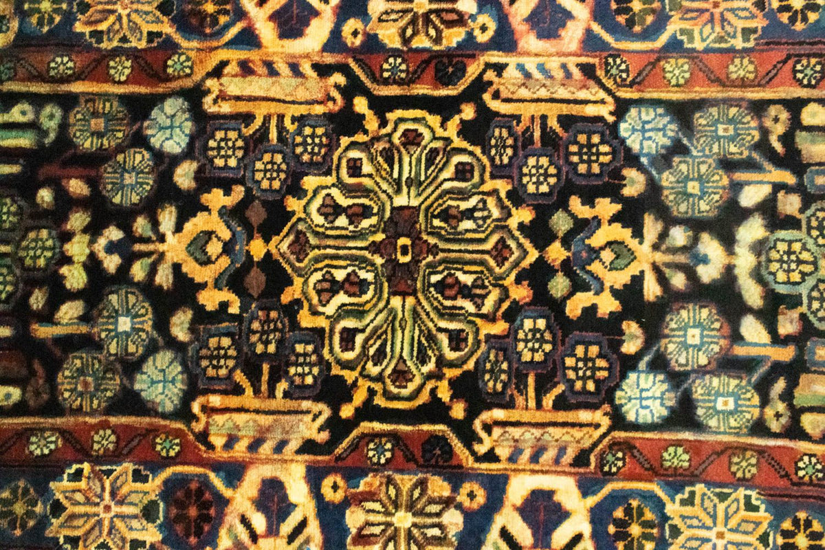 Perski dywan - Nomadyczny - 172 x 90 cm - niebieski