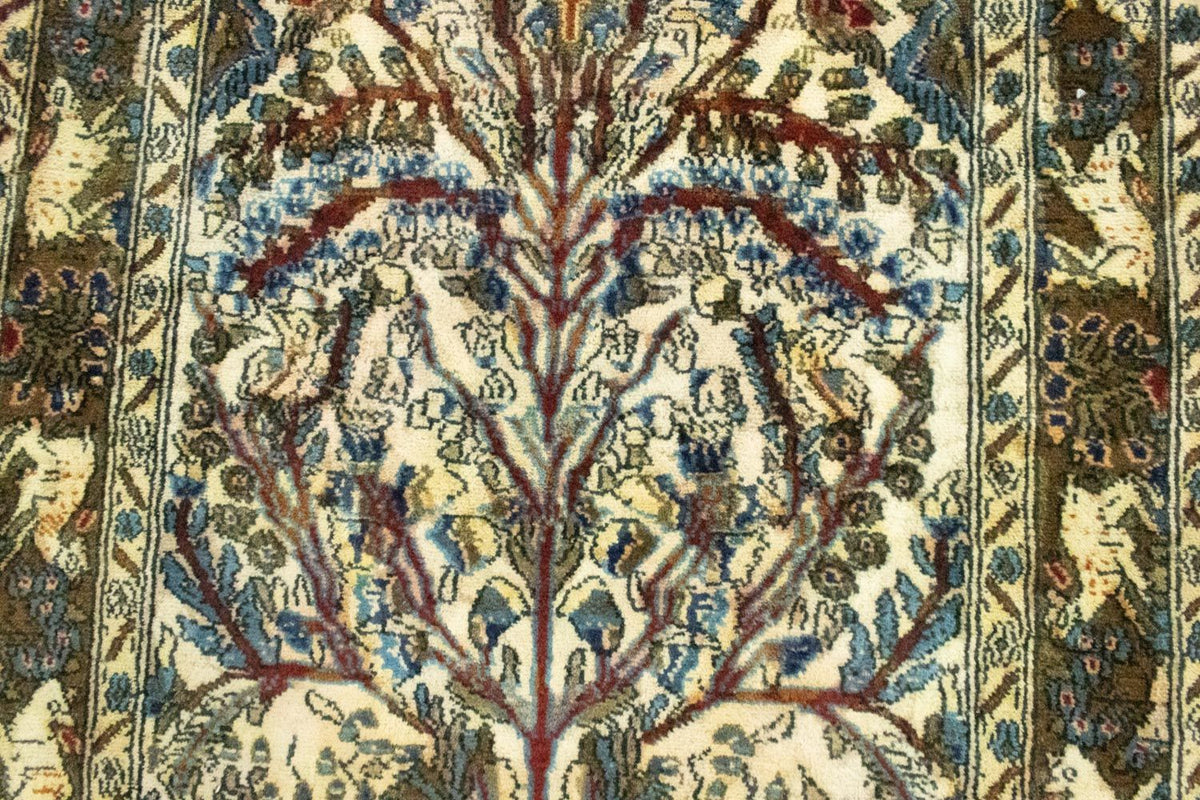 Dywan perski - Klasyczny - 117 x 82 cm - beżowy