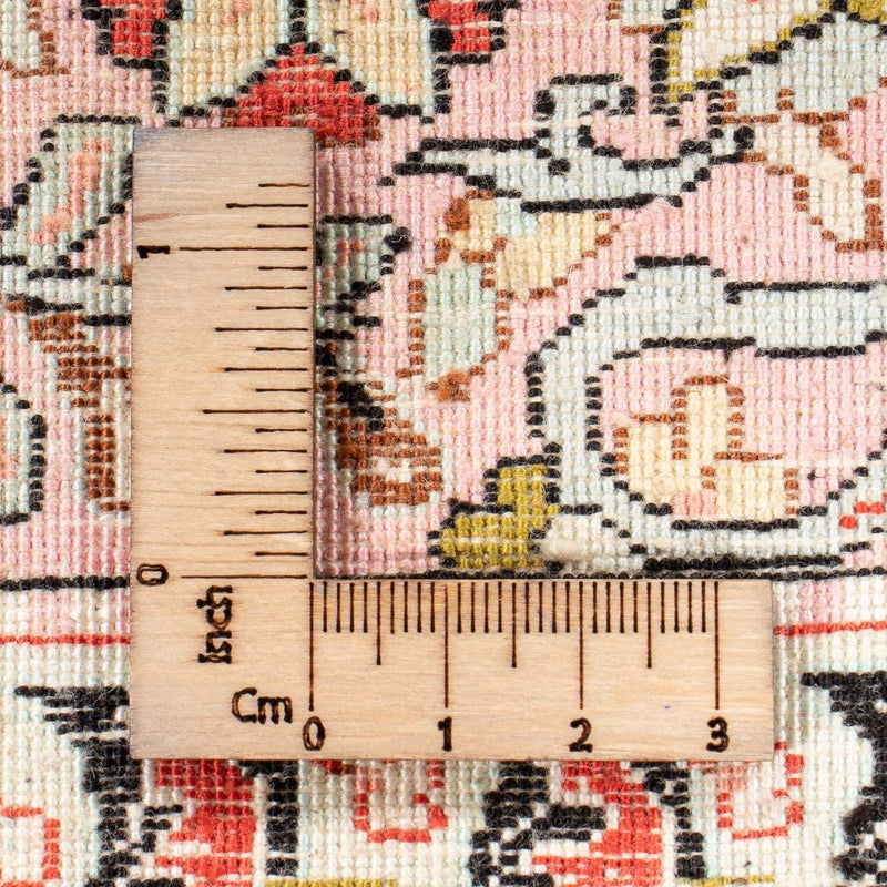 Biegacz Dywan z jedwabiu - jedwab chiński - 200 x 104 cm - łososiowy