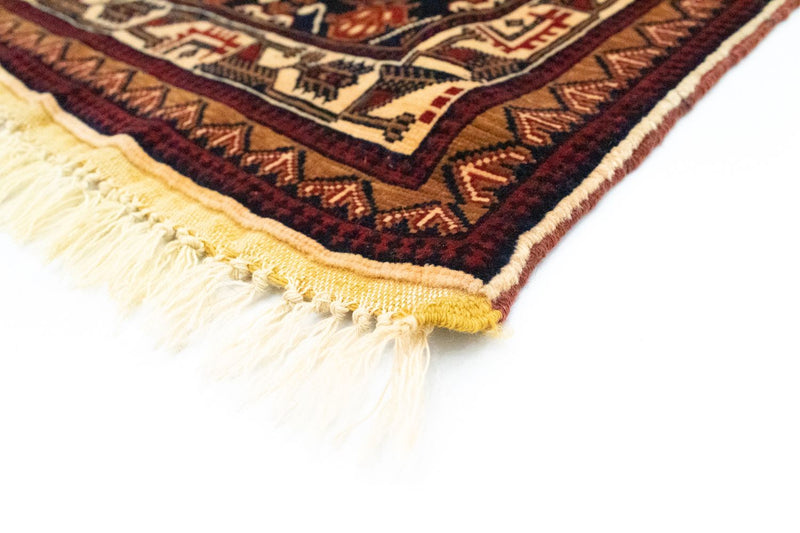 Dywan afgański - 196 x 122 cm - niebieski