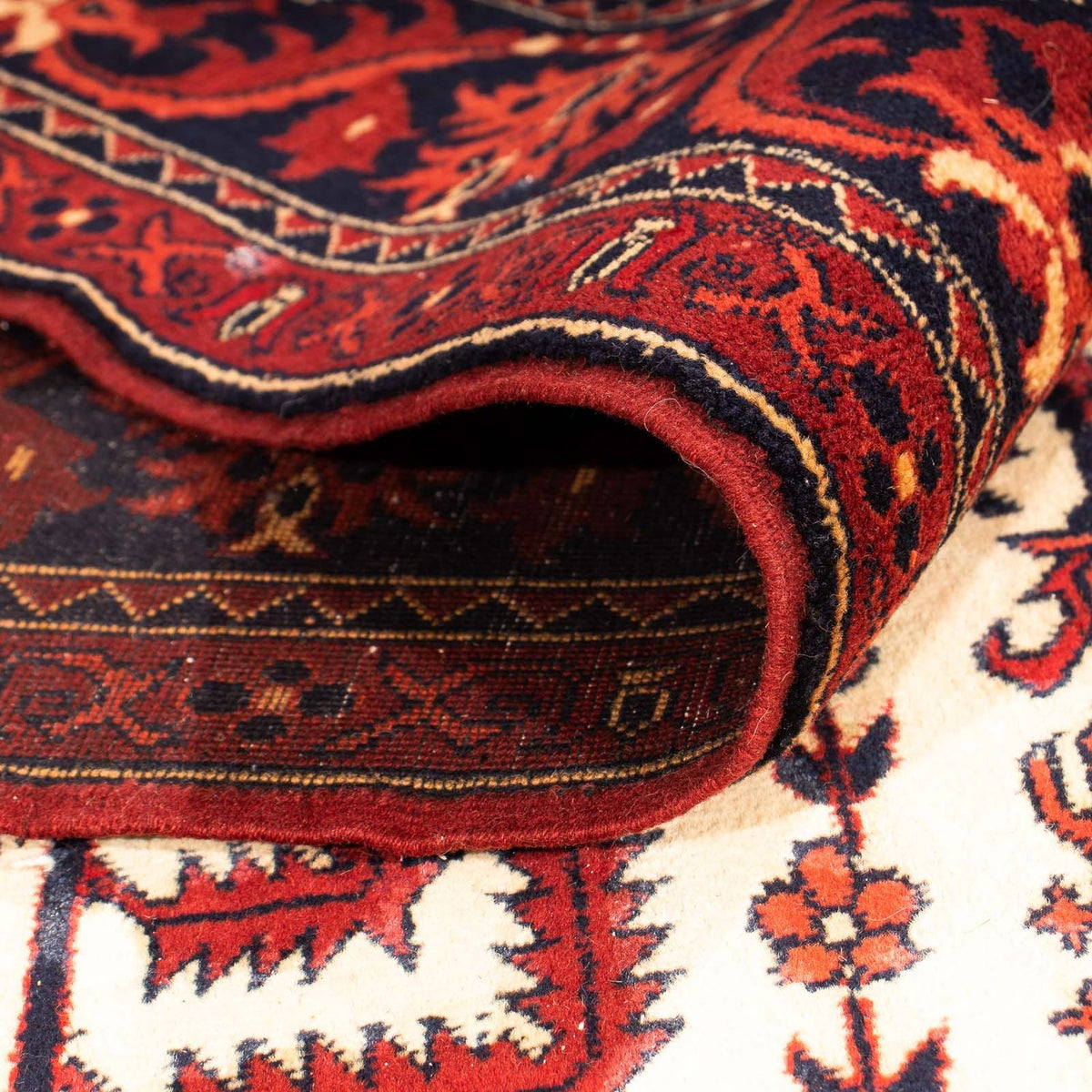 Dywan afgański - 270 x 186 cm - beżowy