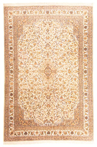 Jedwabny dywan - Kashmir Silk - 270 x 186 cm - beżowy