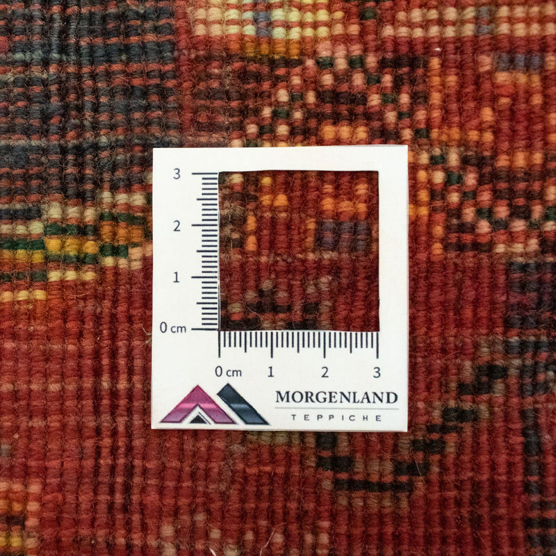 Perski dywan - Nomadyczny - 146 x 91 cm - czerwony