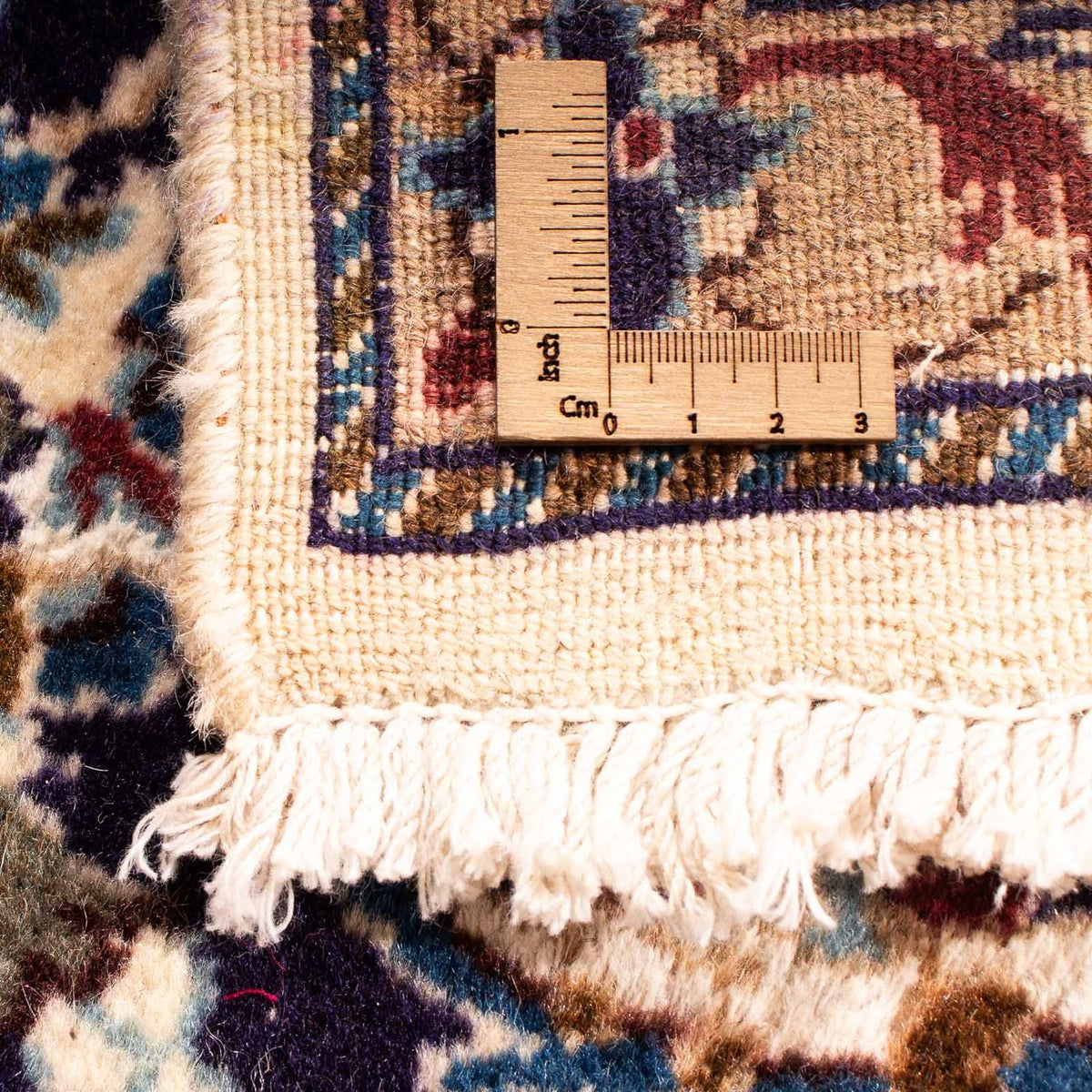 Dywan perski - Nain - Królewski - 292 x 197 cm - ciemnoniebieski