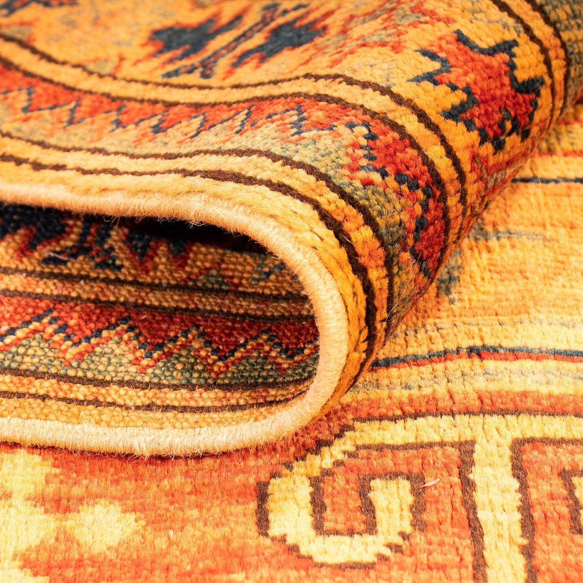 Dywan Ziegler - Kazak - 253 x 183 cm - złoto