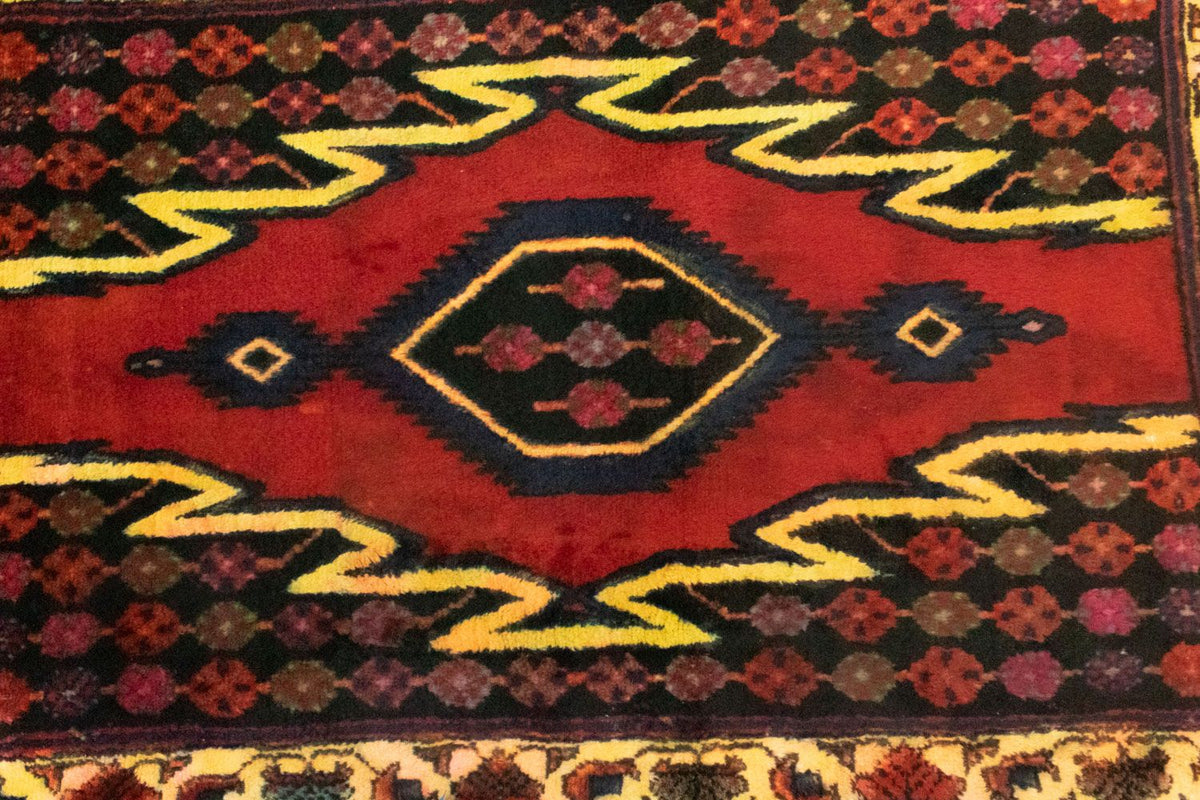 Perski dywan - Nomadyczny - 151 x 103 cm - czerwony