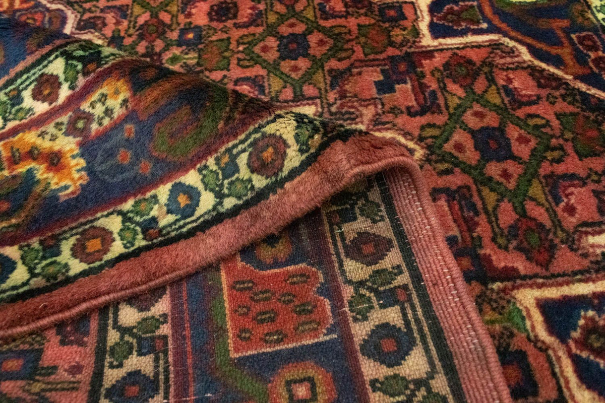 Perski dywan - Nomadyczny - 145 x 110 cm - pomarańczowy