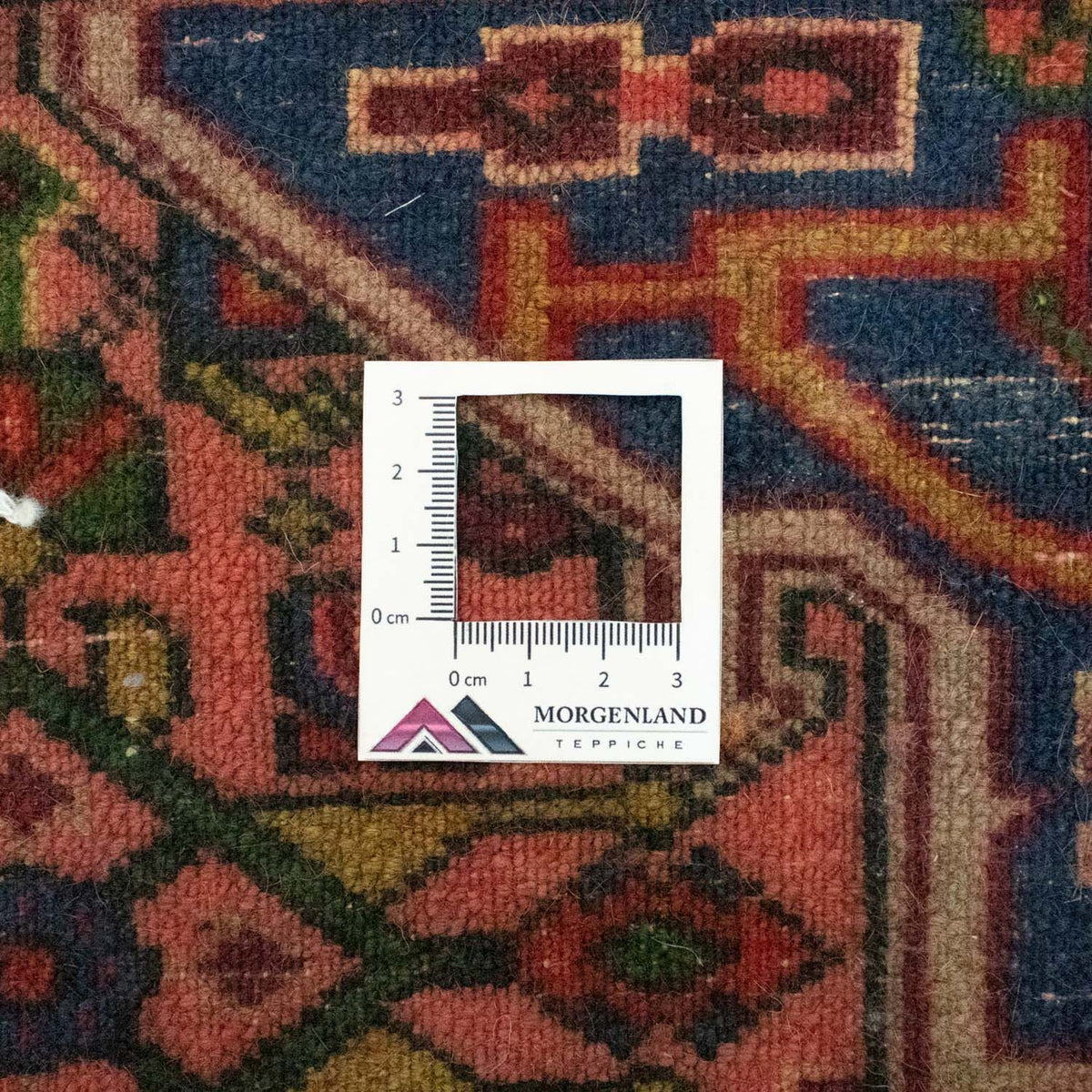 Perski dywan - Nomadyczny - 145 x 110 cm - pomarańczowy