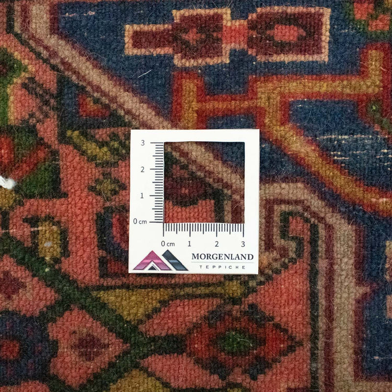 Perski dywan - Nomadyczny - 145 x 110 cm - pomarańczowy