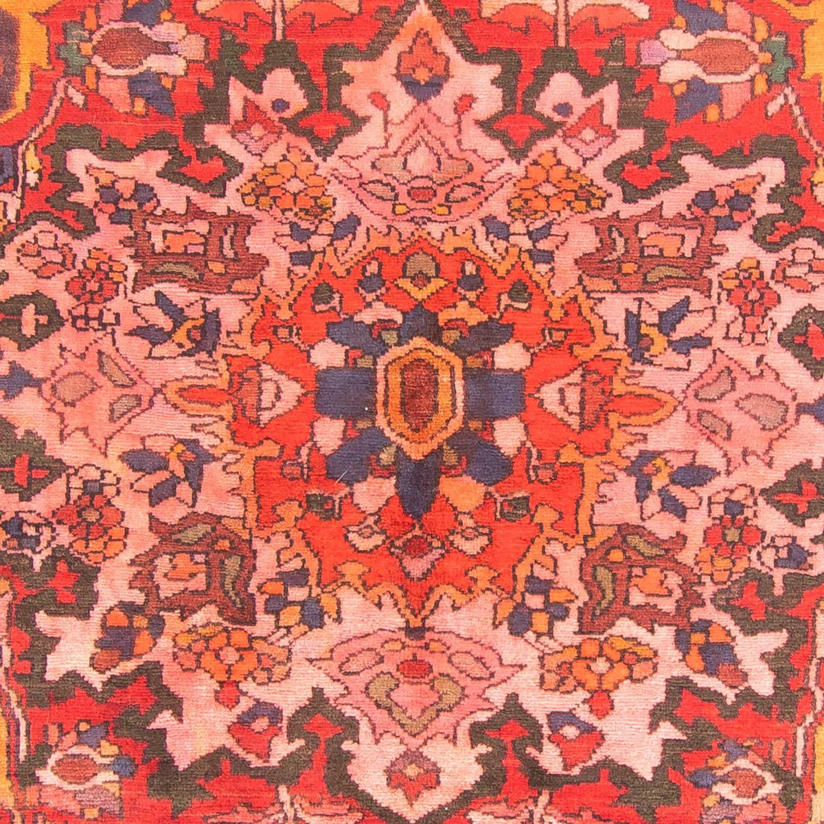 Perski dywan - Nomadyczny - 304 x 160 cm - jasna czerwień